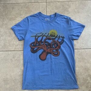 Kraken Unisex T-shirt Giant Octopus Ship Size S